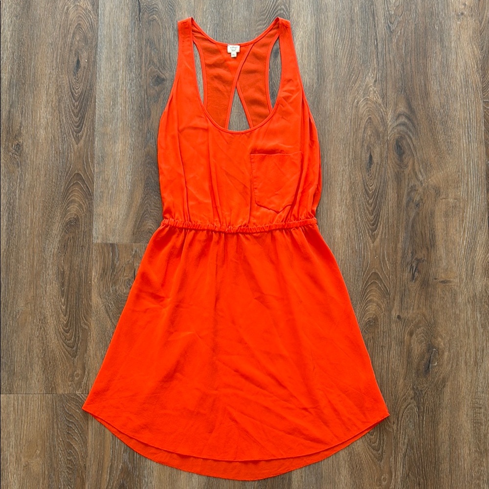 Wilfred Orange Sleeveless Dress